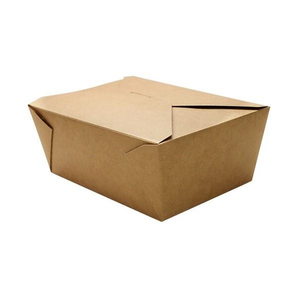 110 oz Kraft Fold-To-Go Boxes, PK160